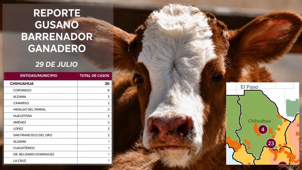 89da4656-239a-4c1a-8ca4-d398ccddd1b8-1024x576 Se elevan a 30 los casos de gusano barrenador en Chihuahua; Camargo figura entre los municipios con contagios